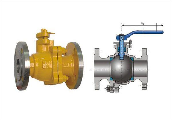 -防火球閥結構設計好,安全防火性能好