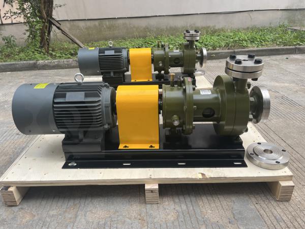 -上海巧旭為成都賽普斯達定制2臺高溫高壓磁力泵成功下線